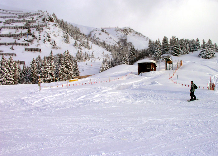 Skilift Bumps, Januar 2003
