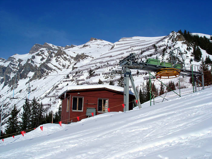 Skilift Bumps, März 2006
