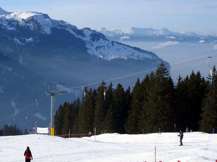 Skilift Bumps, März 2006
