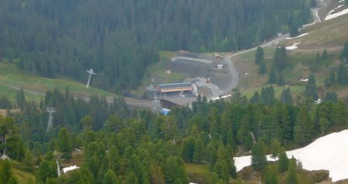 Übersicht Arvengarten: Talstationen 6KSB Honegg, 4KSB Arven und Bauplatz 6KSB Eigernordwand
