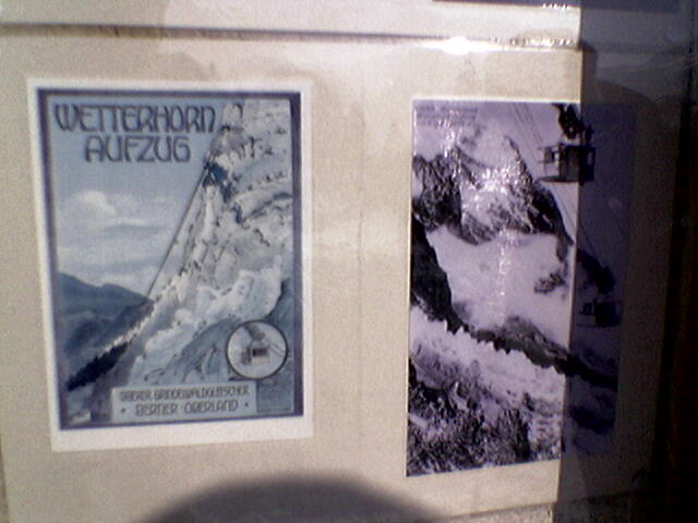 Infotafel Wetterhornaufzug
