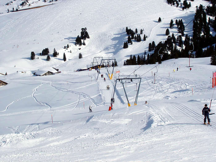 Honegg-Skilift, März 2006
