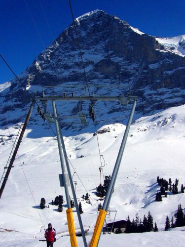 1. April 2007, Eiger
