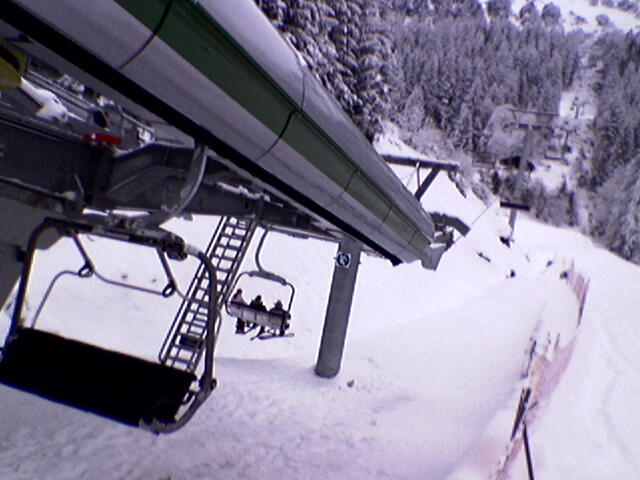 Leitner-Sesselbahn Innerwengen, Dezember 2004
