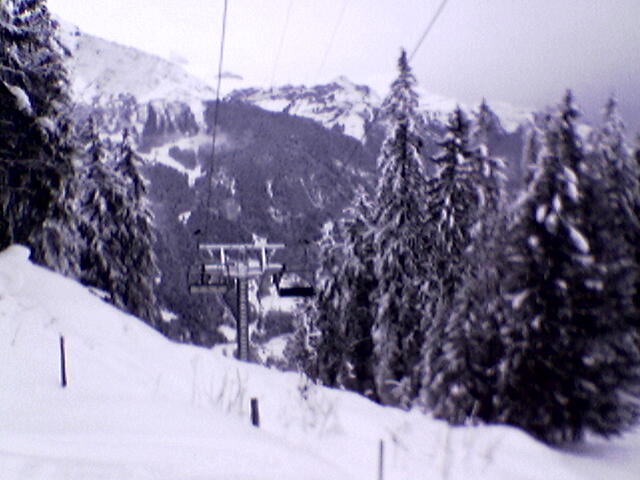 Leitner-Sesselbahn Innerwengen, Dezember 2004
