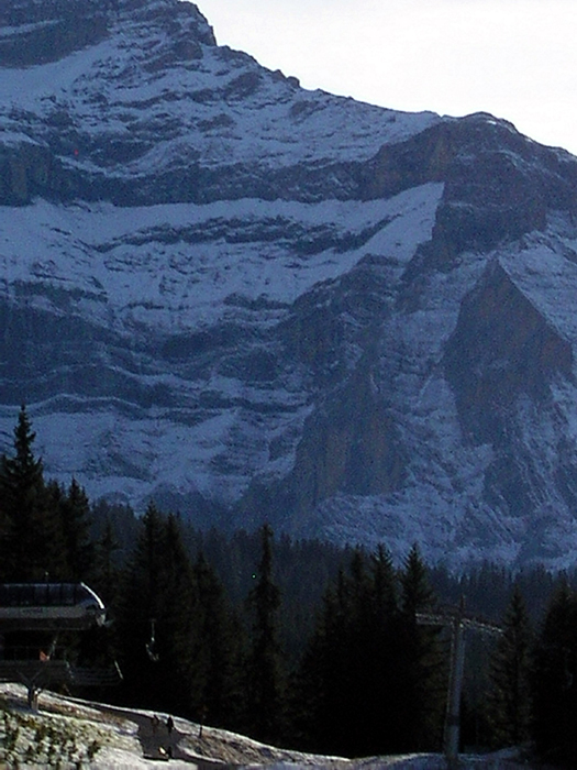 Leitner-Sesselbahn Innerwengen, Ende November 2005

