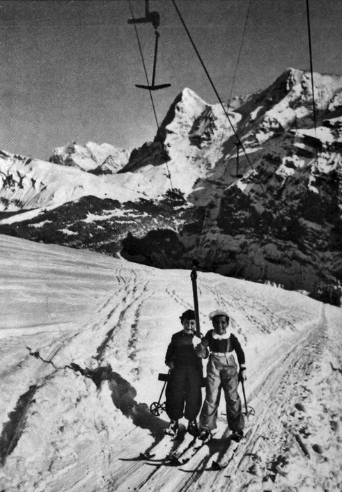 Skilift Schiltgrat, System Constam, undatiert (Geschäftsbericht Schilthornbahn 1997, S. 5)
