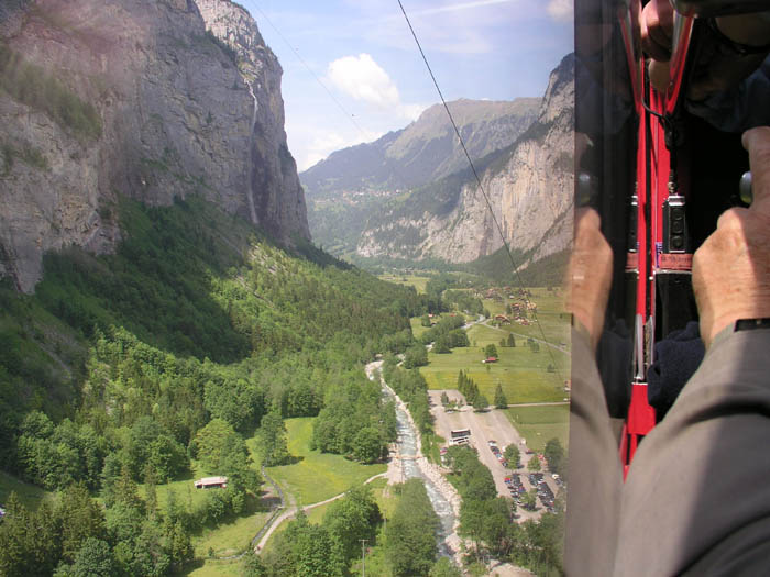 Mürren-Stechelberg, Juni 2006

