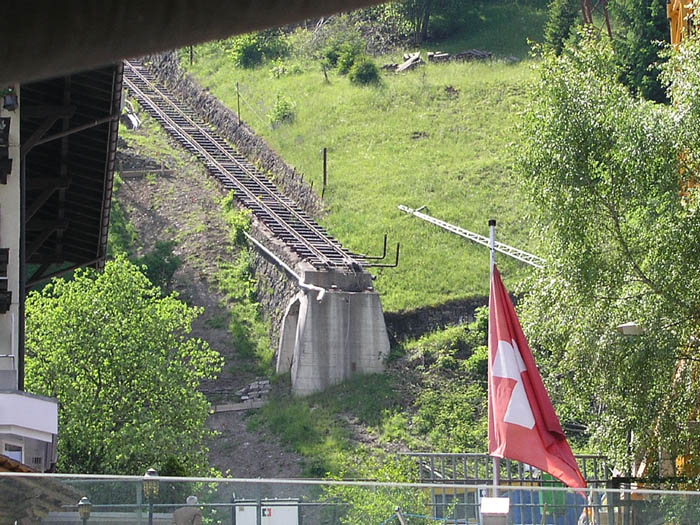 Neubau Seilbahn Lauterbrunnen-Grütschalp (9.6.2006)
