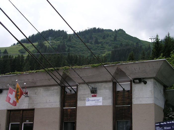 Transportseilbahn Stechelberg-Mürren, Juli 2006
