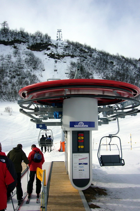 Sesselbahn Allmiboden, 3. März 2010
