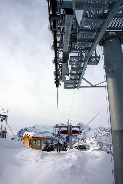 Sesselbahn Allmiboden, 3. März 2010
