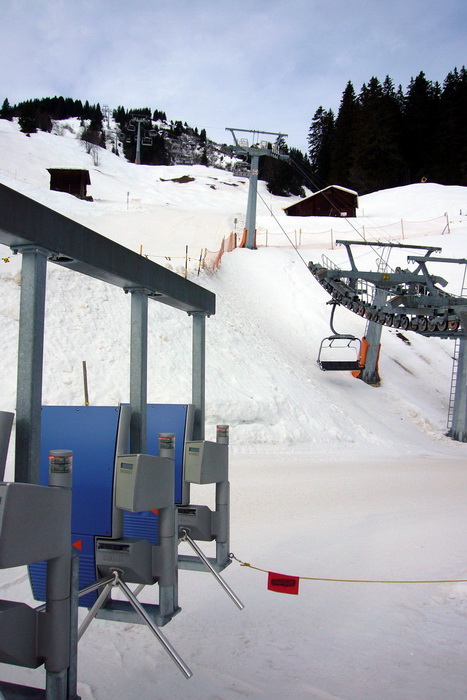 Sesselbahn Schiltgrat, 3. März 2010
