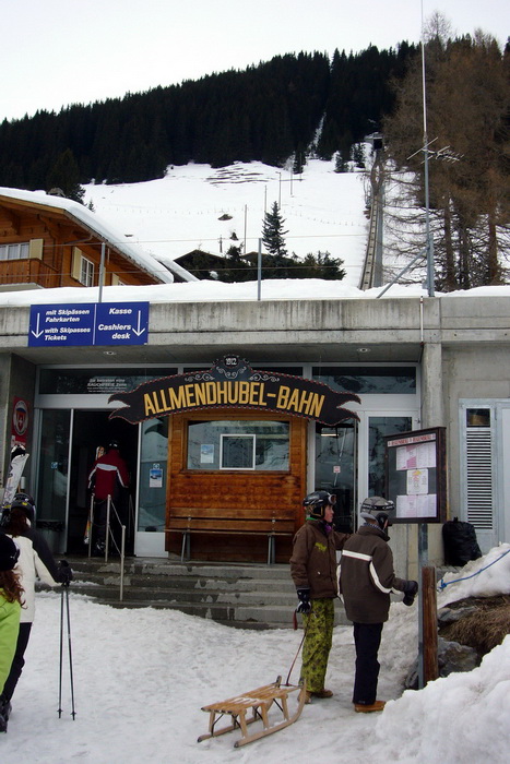Mürren, Allmendhubelbahn, 3. März 2010
