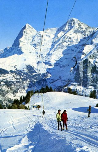 Postkarte Skilift Allmendhubel, ca. 1970er-Jahre (Archiv [url=http://skilift-nostalgie.ch]Jakob Schuler[/url])
