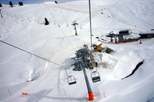 Sesselbahn Allmiboden, 3. März 2010
