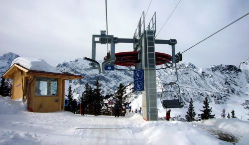 Sesselbahn Allmiboden, 3. März 2010
