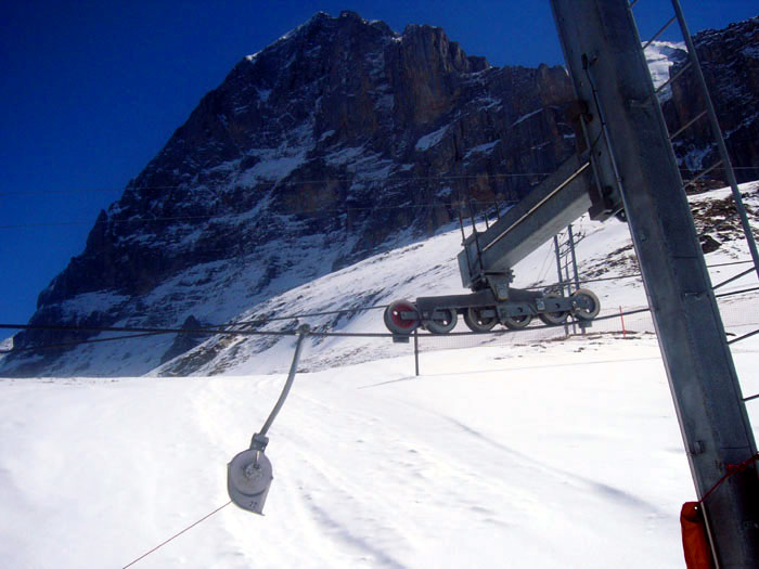 Wunderschöne Lage vor der Eigerwand
