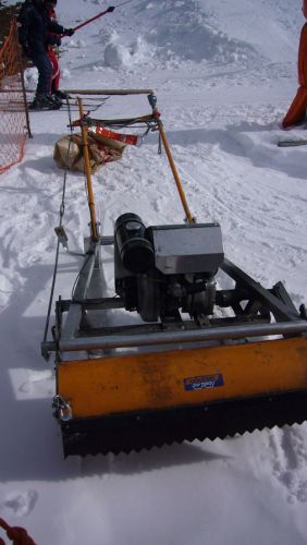17. Februar 2007: Bächler Top Track, coole Skilift-Pistenmaschine mit Motor
