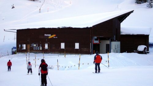 Die frühere Skiliftstation
