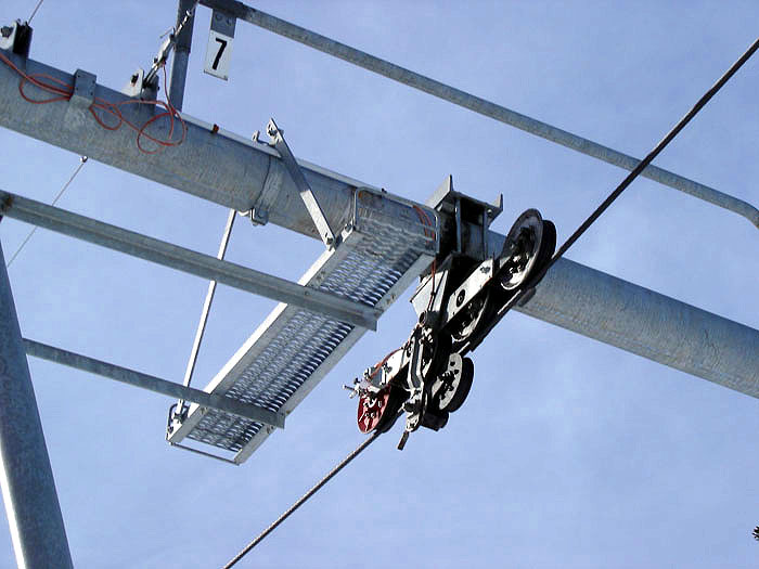 Skilift Tschuggen, März 2006
