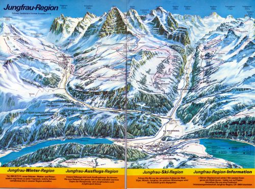 Pistenplan der Saison 1980/81 (VST-Revue November 1980, Archiv Jakob Schuler)
