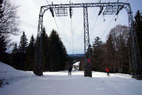 Der erste der beiden Lifte wirde 1960 erstellt, der zweite dann 1969
