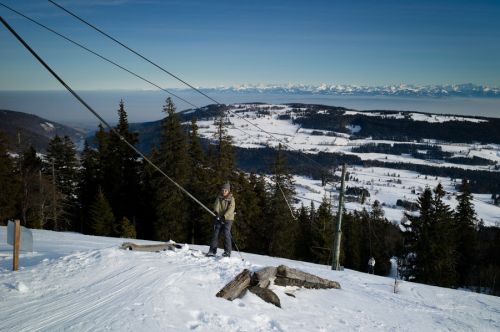 Dent de Vaulion, 18. Januar 2012 (Foto: db.)
