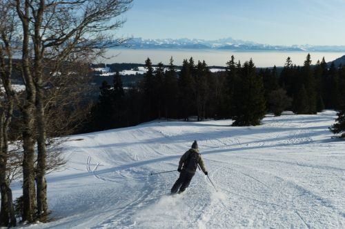 Auch hier: Meistens schöne Pisten (Foto: db.) 
Schlüsselwörter: 
