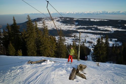Dent de Vaulion, 18. Januar 2012 (Foto: db.)
