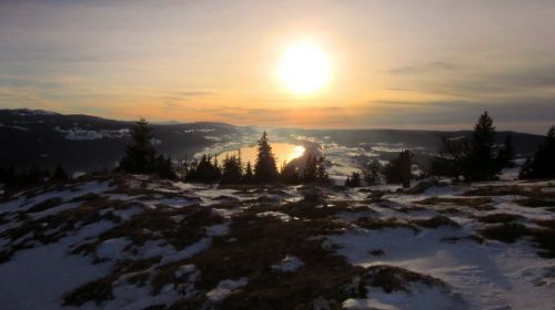 Dent de Vaulion, 18. Januar 2012
