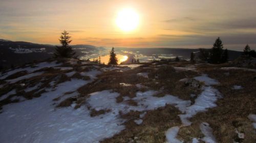 Dent de Vaulion, 18. Januar 2012
