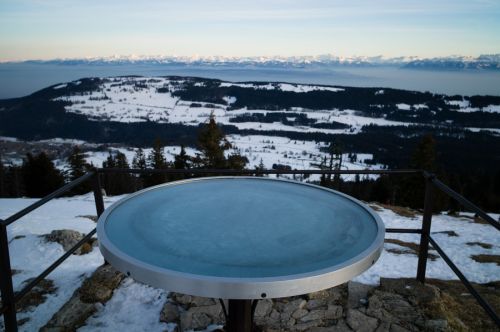 Dent de Vaulion, 18. Januar 2012
