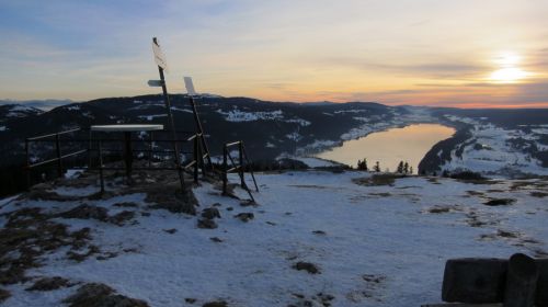 Dent de Vaulion, 18. Januar 2012
