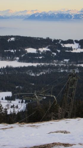 Dent de Vaulion, 18. Januar 2012

