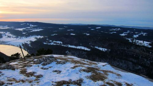 Dent de Vaulion, 18. Januar 2012
