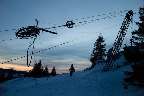 Dent de Vaulion, 18. Januar 2012
