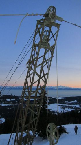 Dent de Vaulion, 18. Januar 2012
