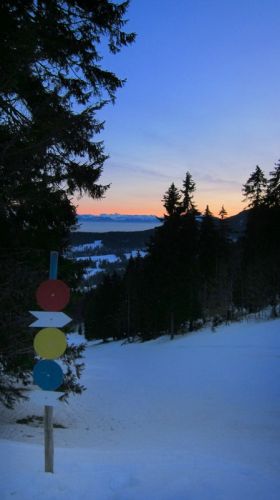 Dent de Vaulion, 18. Januar 2012
