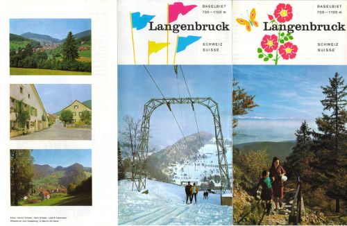 Tourismus-Prospekt, vermutlich 1960er-Jahre
