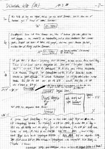 Manuskript der Sendung "Schülerblabla" auf Radio Raurach vom 11. März 1988 zum Thema Skilifte in Langenbruck

