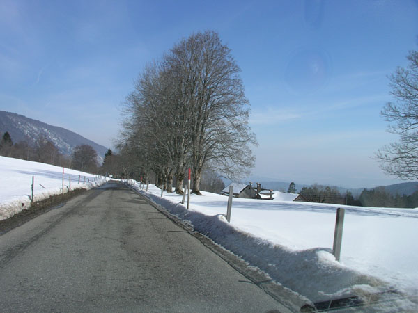 Fahrt Orvin-Balmberg, März 2005
