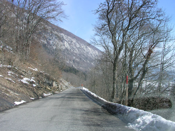 Fahrt Orvin-Balmberg, März 2005
