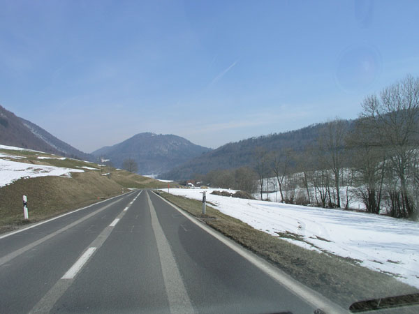 Fahrt Orvin-Balmberg, März 2005
