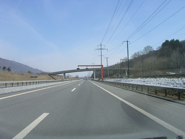 Fahrt Orvin-Balmberg, März 2005
