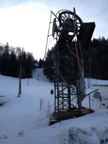 Er heisst unbescheiden "Le grand teleski du Lac de Joux"
