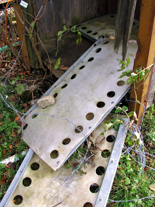 Bergstation Chellenchöpfli, November 2006 - was das wohl war?
