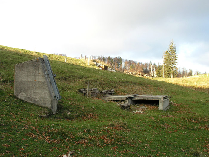 Alter Borer-Skilift, ca. 1995 abgerissen (Fotos vom noch stehenden Lift oben in der Galerie)
