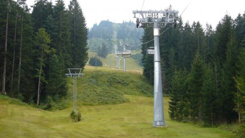 Wildhaus, September 2007: Skilift Freienalp, Sesselbahn Oberdorf-Gamsalp
