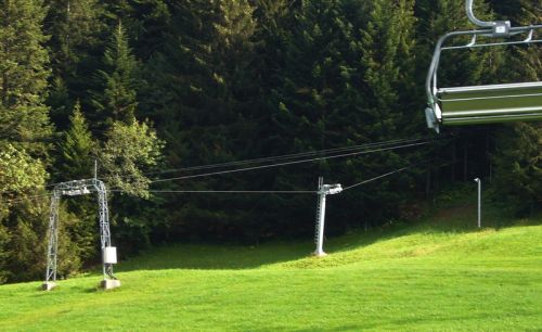 Skilift Thur, Wildhaus, neuer Niederhalter beim Ausstieg
